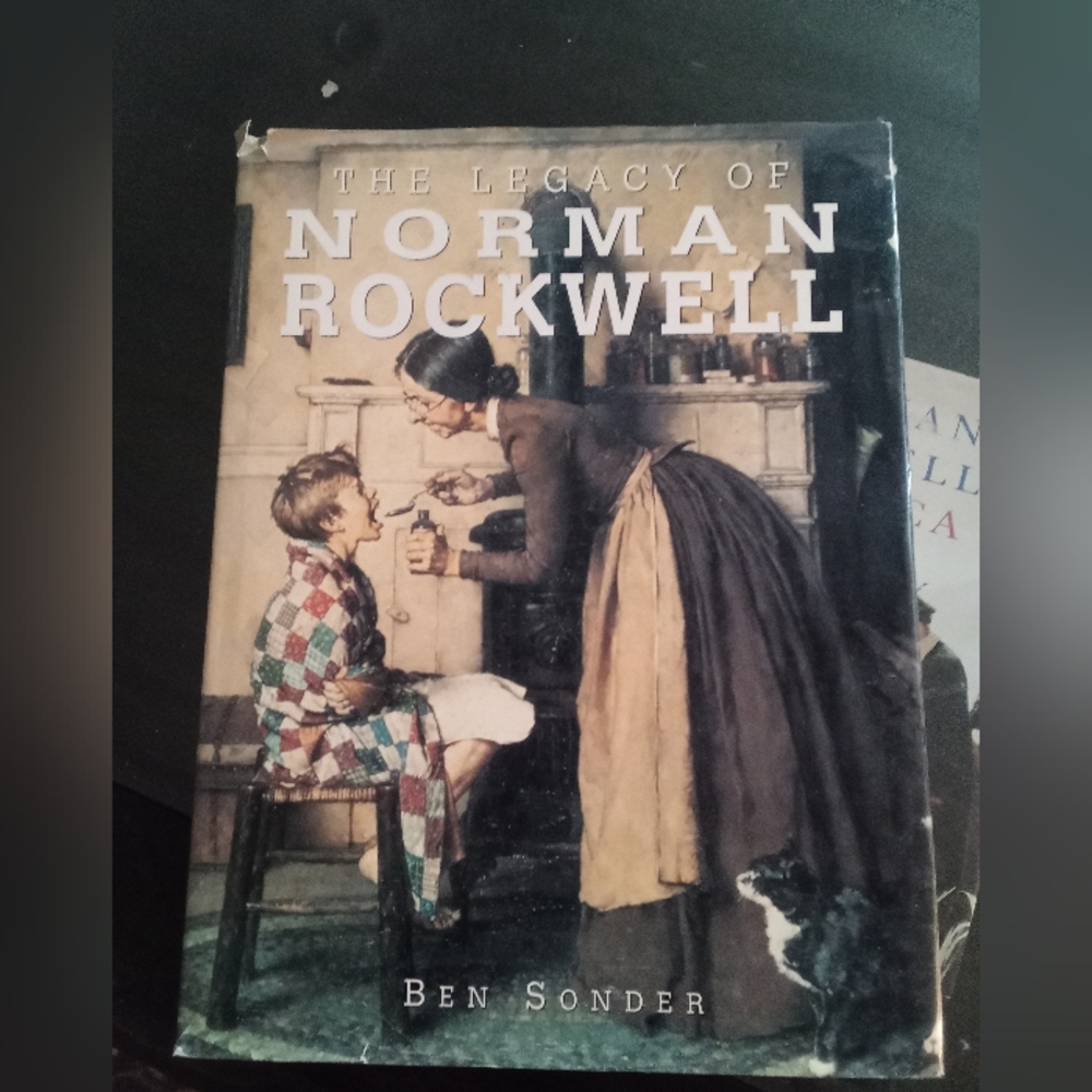 Vintage 60s 70s The Legacy of Norman Rockwell Book